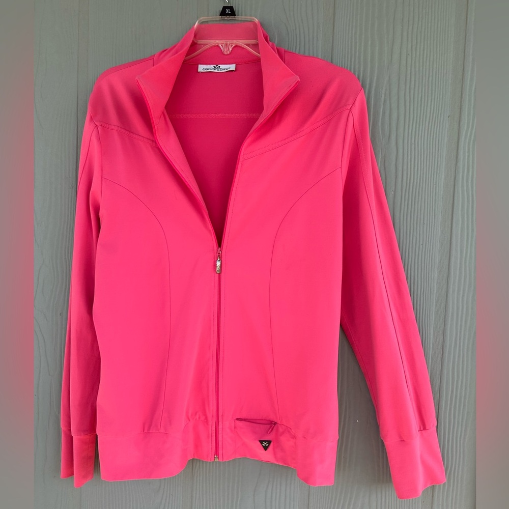 230. Walter Genuin Pink Zip-Up 
Women’s Jacket